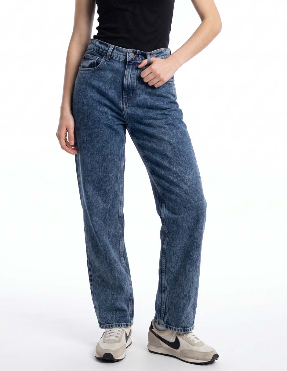 Jeans recto para mujer